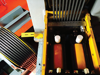 초대형 고하중용 로프 브레이크