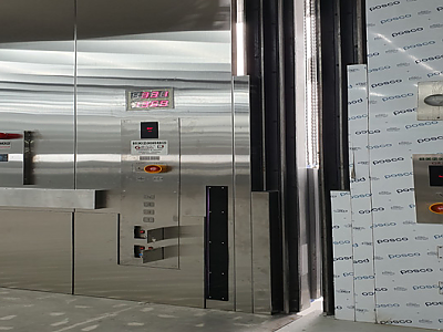 장애물 감지 도어 안전센서 및 인터록