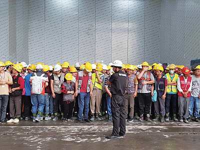 초대형 고하중 로프 브레이크 구조